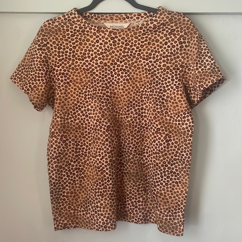 Vintage Bechamel 100% cotton short sleeve tee